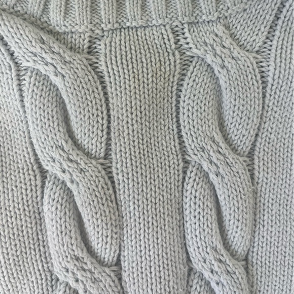 The Beaufort Bonnet Company Toddler Boy Crawford Crewneck Cable Knit Sweater - Picture 4 of 4